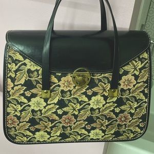 Vintage carpetbag briefcase/tote/carry on